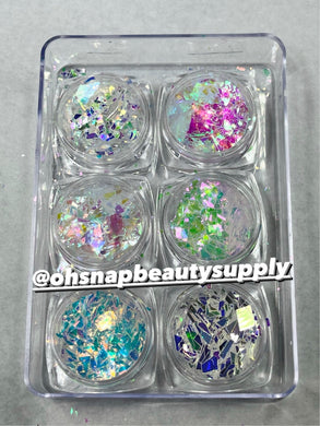 Color Iridescent Flakes (6mix)