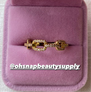 Fashion Jewelry - Ring - DIAMOND Gold Chain