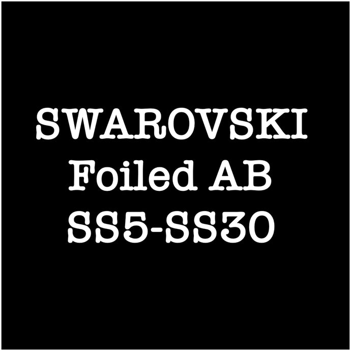 SWAROVSKI Foiled AB SS3-SS30