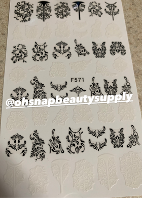 Scroll F571 Sticker