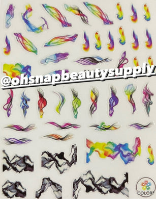 * WAVE Pattern CA 613 Sticker