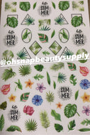 *** Leaf Tropical 3364 Sticker