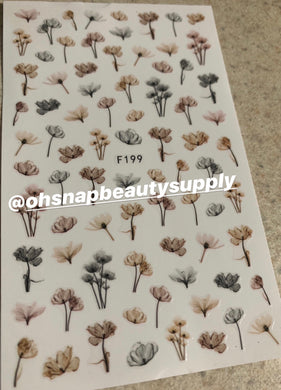 Flower F199 Sticker