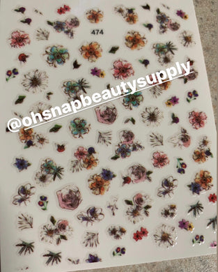 Flower 474 Sticker