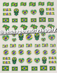 * COUNTRY 1194 BRAZIL Sticker