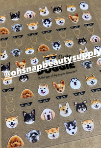 ***Dog (Sunglass) 163 Sticker
