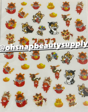 * Lunar NEW YEAR JO 1522 Sticker