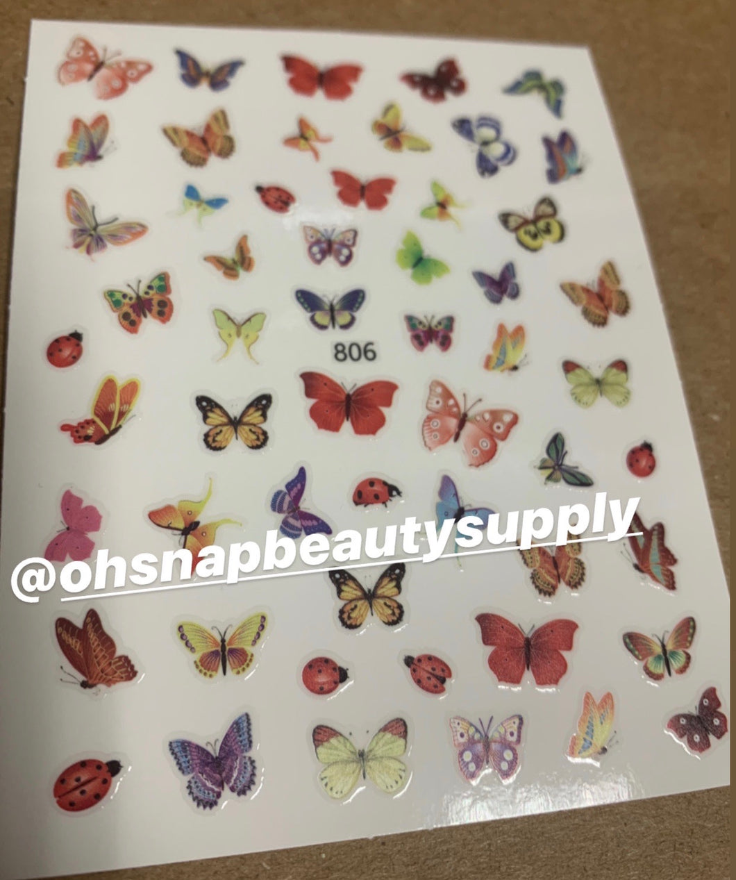 Butterfly 806 Sticker
