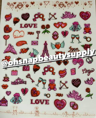 LOVE T334 Sticker