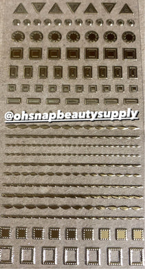 ***Gold Frame DP2002 Sticker